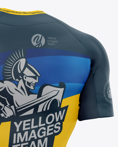 Men&#039;s Cycling Jersey Mockup