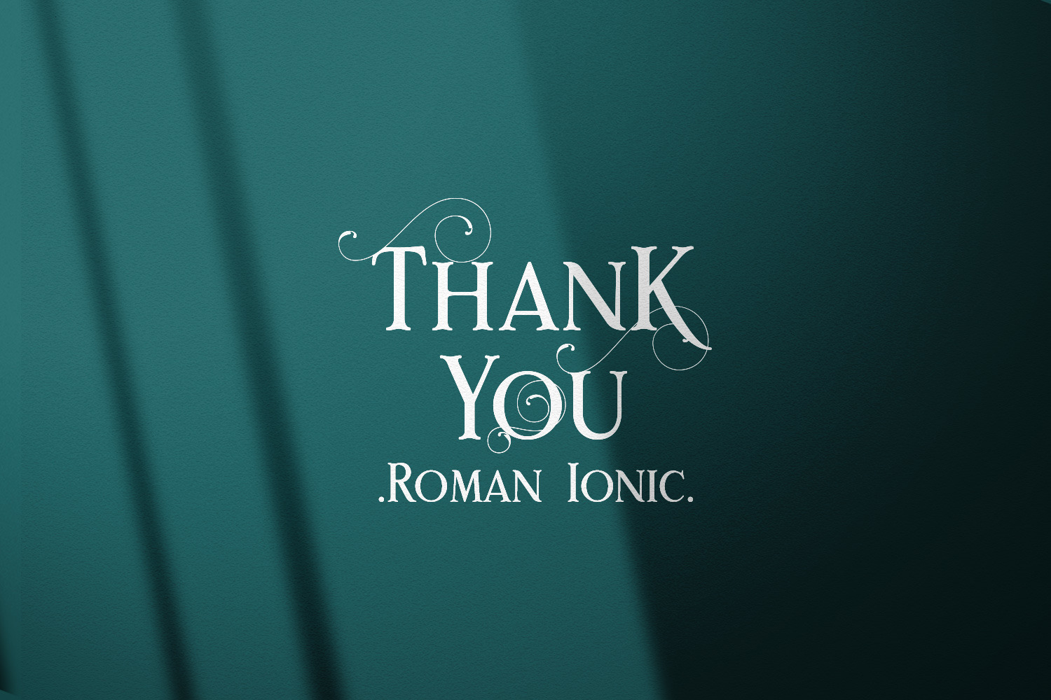 Rome Ionic Rome Ionic