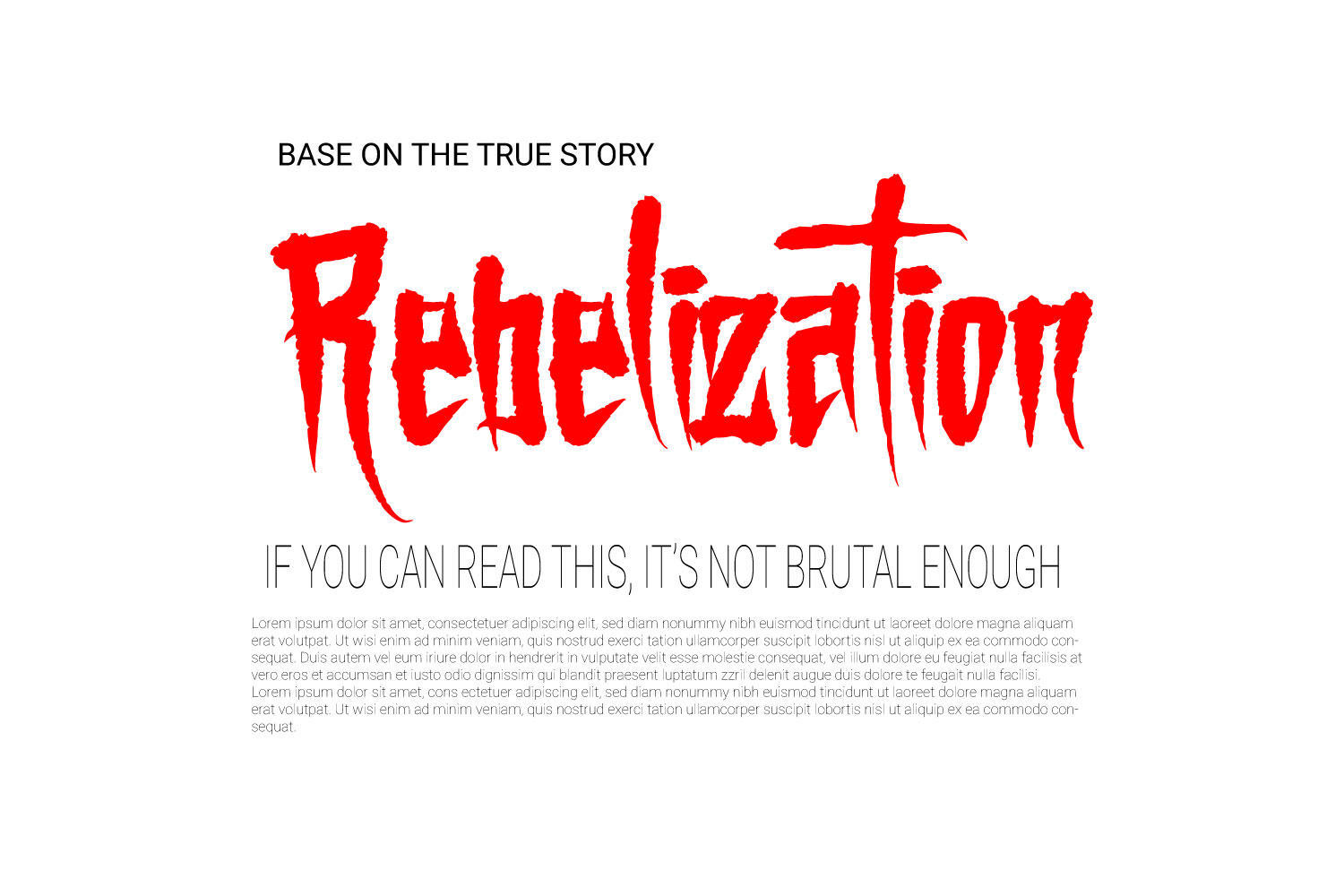 Black Orchestra Font