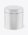 Matte Plastic Cosmetic Jar Mockup