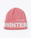 Winter Hat Mockup