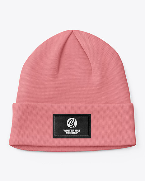 Winter Hat Mockup