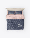 Double Bed Mockup