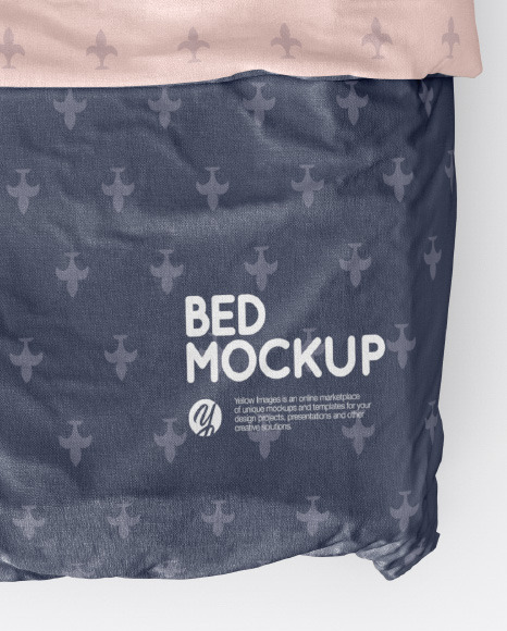 Double Bed Mockup