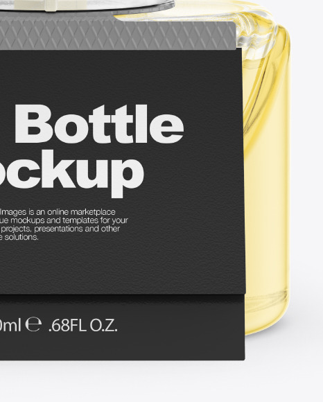 Oil Bottle Mockup