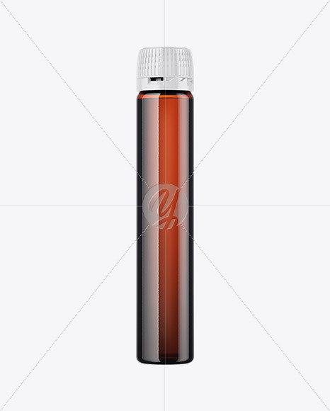 Amber Sport Nutrition Bottle Mockup