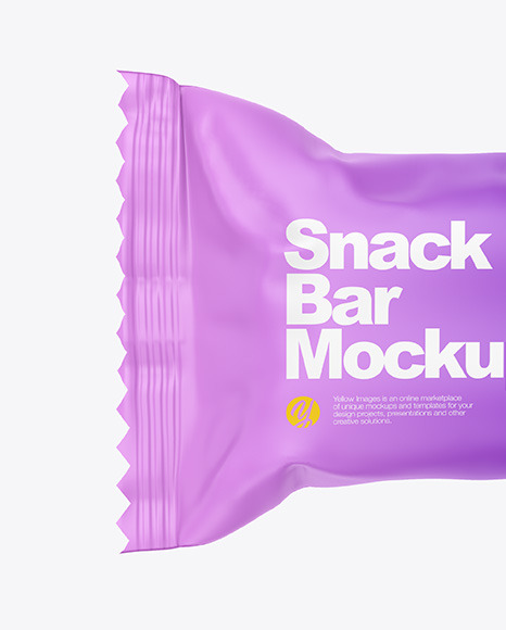 Matte Snack Bar Mockup