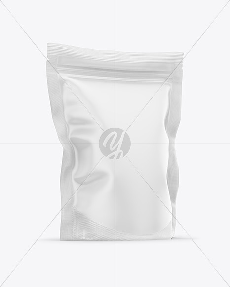 Matte Stand Up Pouch Bag Mockup