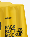 12 Pack Plastic Bottles Mockup