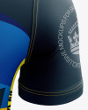 Men’s Cycling Jersey mockup (Back View)