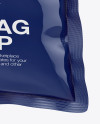 Glossy Food Bag Mockup - Front View