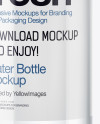 Water Bottle Mockup