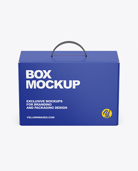 Paper Box Mockup