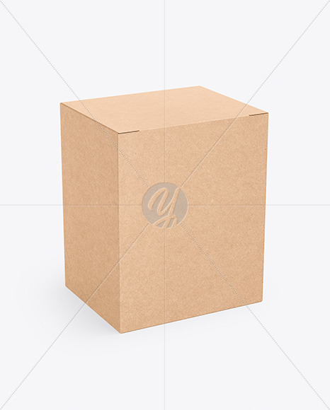 Kraft Box Mockup