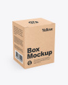 Kraft Box Mockup