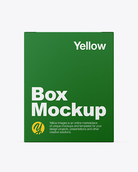 Paper Box Mockup