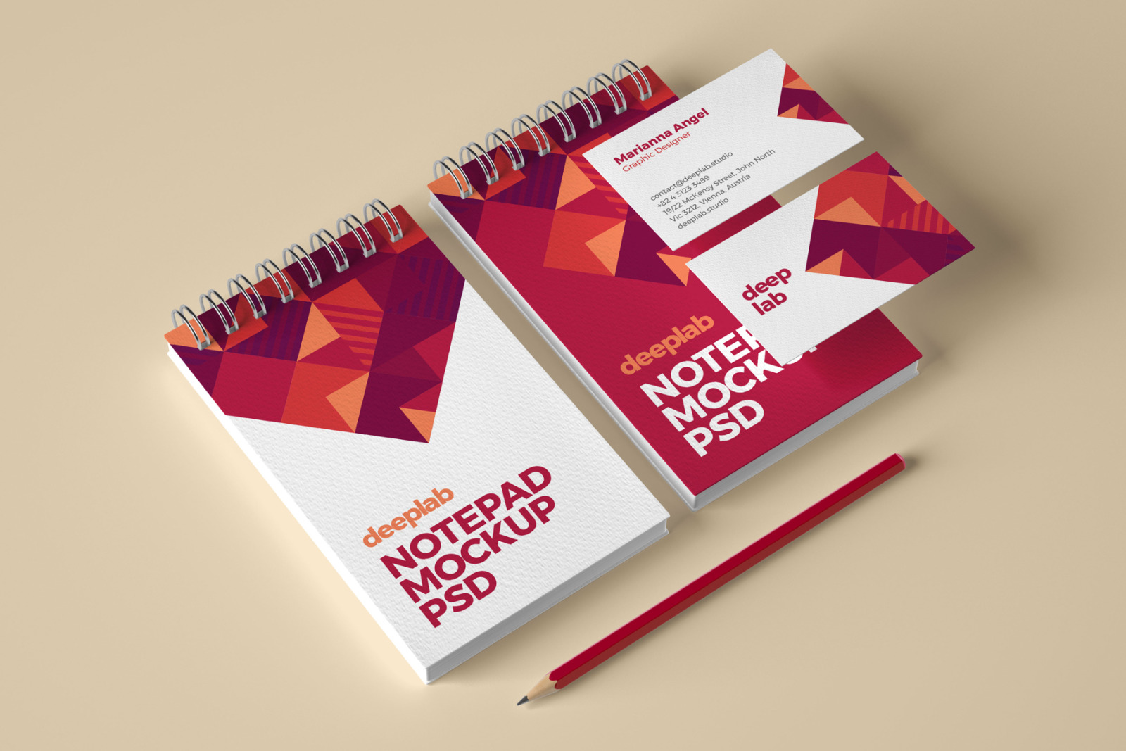 Elegant Stationery Branding PSD Mockup Elegant Stationery Branding PSD Mockup