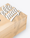 Kraft Paper Box Mockup