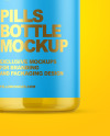 Empty Pills Bottle Mockup