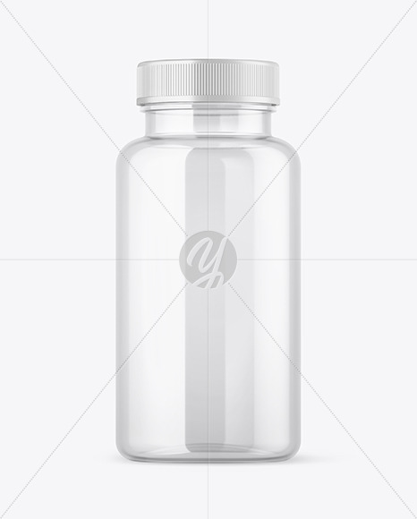 Empty Pills Bottle Mockup