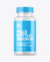 Empty Pills Bottle Mockup