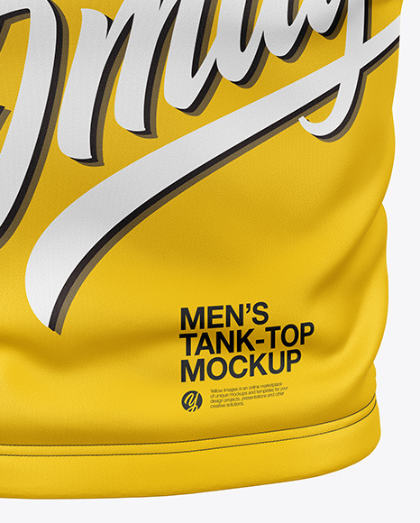 Men’s Tank Top Mockup