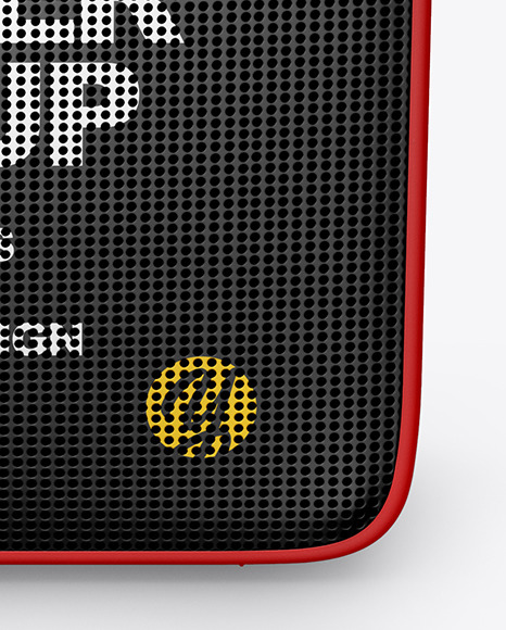 Portable Speaker Mockup