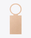 Kraft Door Hanger Mockup