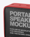 Portable Speaker Mockup