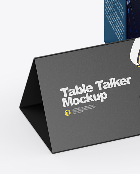 Two Table Talkers Mockup