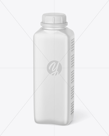 Matte Motor Oil Bottle Mockup