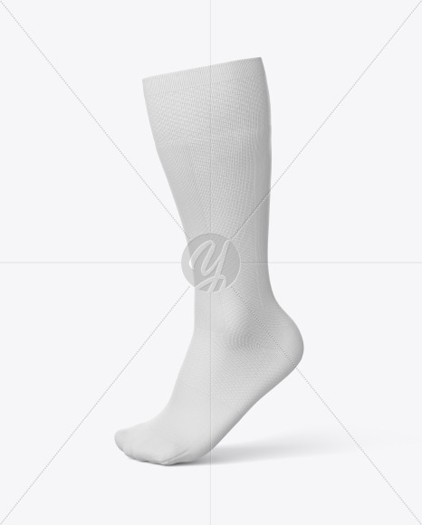 Compression Long Sock Mockup