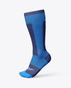 Compression Long Sock Mockup