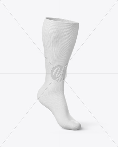 Compression Long Sock Mockup