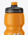 Matte Plastic Sport Bottle Mockup