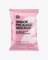 Matte Snack Package Mockup