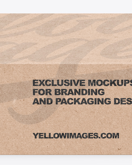 Kraft Box Mockup