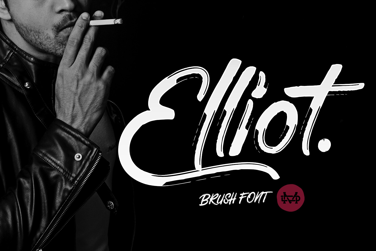 Elliot Brush Font Elliot Brush Font