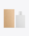 Kraft Box & Perfume Bottle Mockup