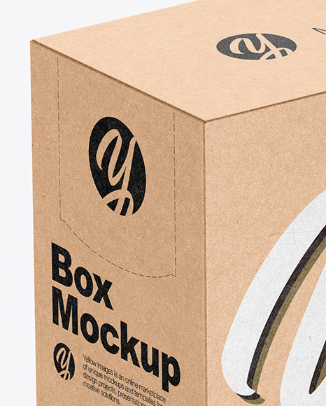 Kraft Box Mockup