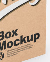 Kraft Box Mockup