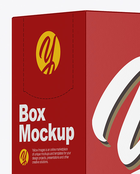 Paper Box Mockup