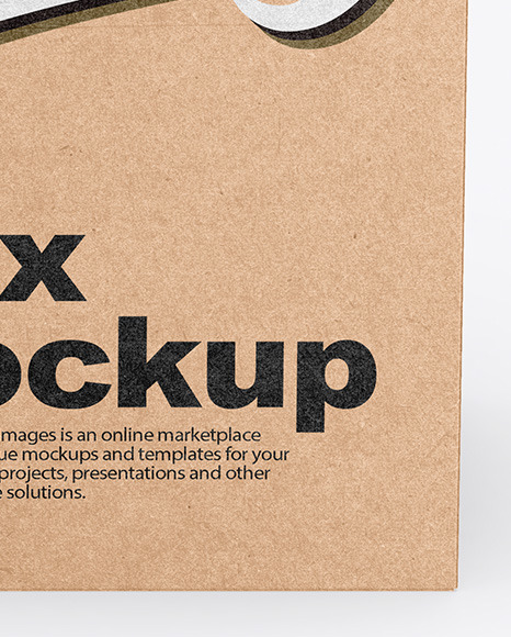 Kraft Box Mockup