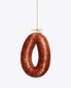 Dark Krakowska Sausage Mockup Dark Krakowska Sausage Mockup