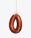 Dark Krakowska Sausage Mockup