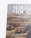 Glossy Magazine Mockup