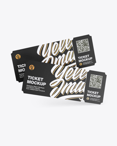 Two Tickets Mockup