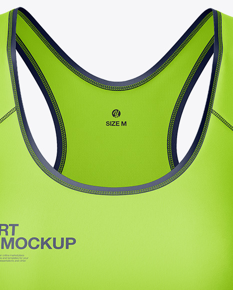 Women&#039;s Sport Kit Mockup - Front View