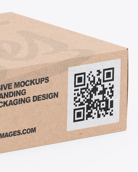 Kraft Box Mockup