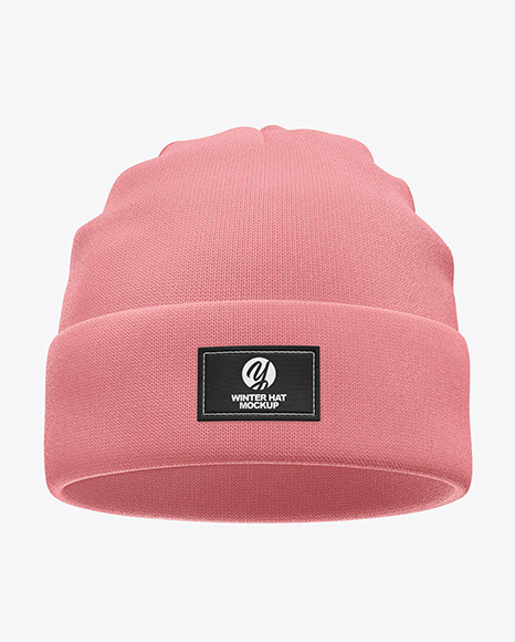 Winter Hat Mockup